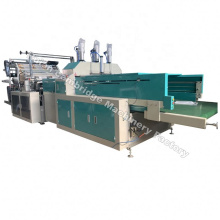 6 Line&Six lines T Shirt and Bottom Sealing Seal Plastic Bag Making Machine With Automatic Punching Machine